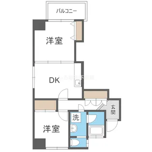 CITY SPIRE難波プレミア【8階】の間取り