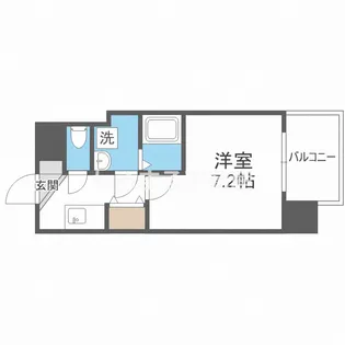 BROAD 新うめきたRESIDENCE【9階】の間取り