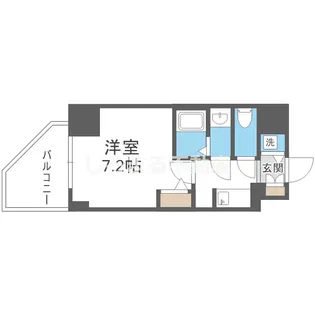 S-RESIDENCE阿波座bouncy【10階】の間取り