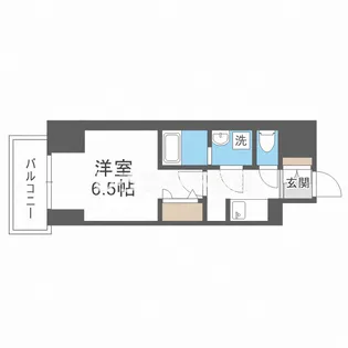 S−RESIDENCE福島玉川Tres【301号室】の間取り
