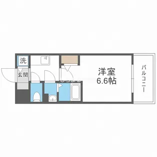 エスリードレジデンス梅田マークス【604号室】の間取り