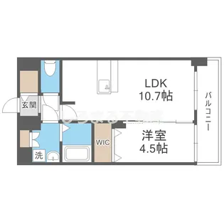 ベイサイドパークOSAKAサウスレジデンシス【14階】の間取り