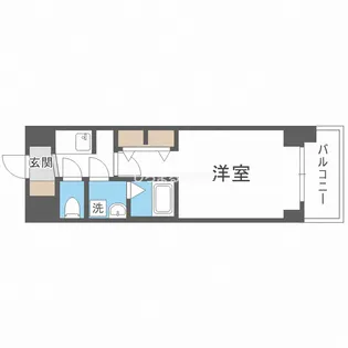 S-RESIDENCE堺筋本町Uno【15階】の間取り