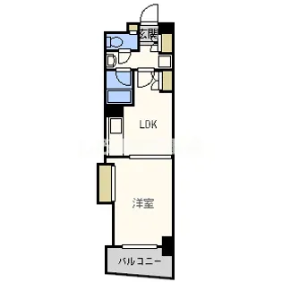 コンソラーレ日本橋【4階】の間取り