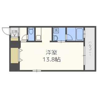 CITY SPIRE日本橋高津【201号室】の間取り