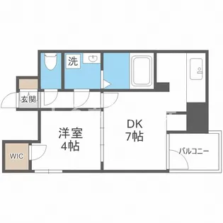 S-RESIDENCE堺筋本町Uno【9階】の間取り