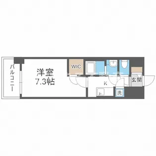 ファーストフィオーレ福島野田Ⅱ【3階】の間取り