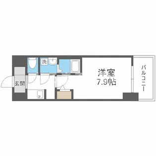 La Douceur西天満【13階】の間取り