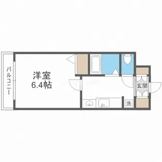エステムコート梅田・天神橋リバーフロント【511号室】の間取り