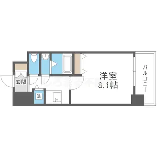 グランフェリーチェ・ナイン【7階】の間取り