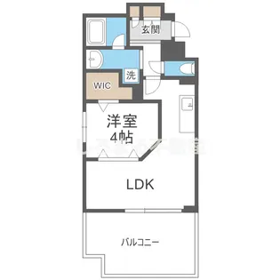 M.hills西本町【803号室】の間取り