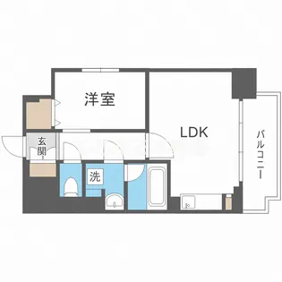 ウルバーノイリス【901号室】の間取り