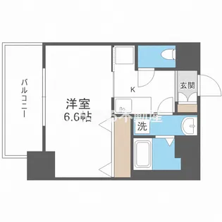 Luxe海老江Ⅱ【5階】の間取り