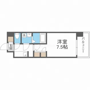 S-RESIDENCE福島grande【3階】の間取り