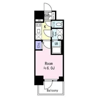 エスリード弁天町NORTH RESIDENCE【7階】の間取り