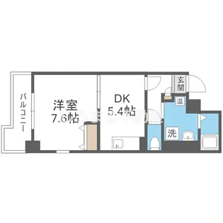 ソレアード昼ヶ丘【7階】の間取り