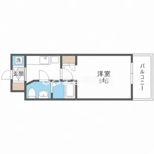S-RESIDENCE北浜【304号室】の間取り