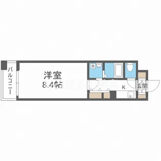 サムティ本町橋【10階】の間取り