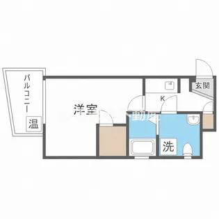 セレニテ日本橋EST【304号室】の間取り