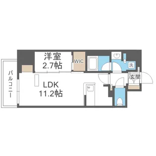 アーバネックス天満橋Front【7階】の間取り