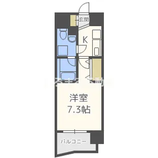 willDo市岡【6階】の間取り