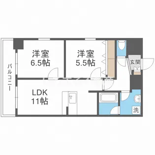 メゾン・デ・ノムラ島之内【12階】の間取り