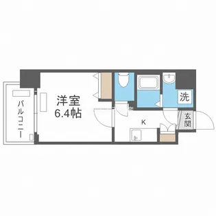 ジアコスモ九条シエル【4階】の間取り