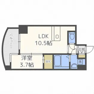 セレニテ本町グランデ【11階】の間取り