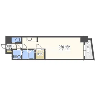 PHOENIX難波EAST【6階】の間取り