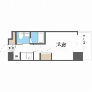 アーデンタワー本町イースト【5階】の間取り