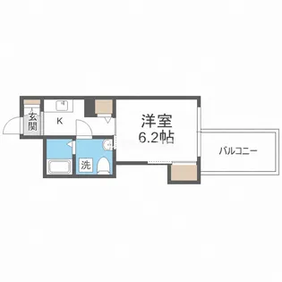 SERENiTE本町エコート【12階】の間取り