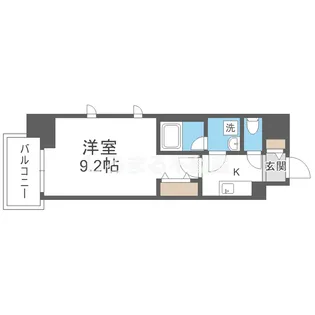 コンフォリア京町堀【6階】の間取り