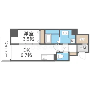 ソルテラス本庄西クレアスト【10階】の間取り