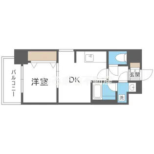 LA DOUCEUR九条【3階】の間取り