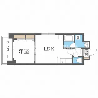 アーバネックス福島【805号室】の間取り