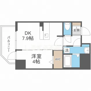 レオンコンフォート堀江公園【11階】の間取り
