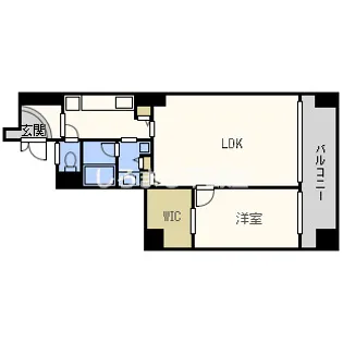 ブラービ南船場【3階】の間取り
