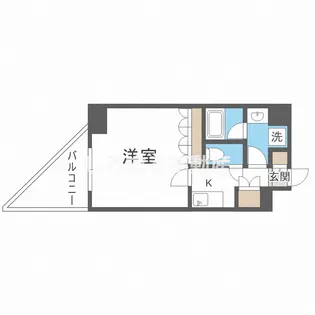 ビエラコート内久宝寺【14階】の間取り