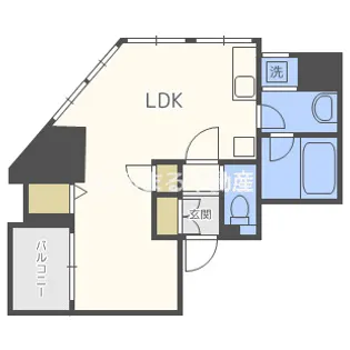 フォレステージュ西本町【3階】の間取り
