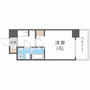 セレニテ北久宝寺【14階】の間取り