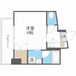 Luce Shinfukushima【7階】の間取り