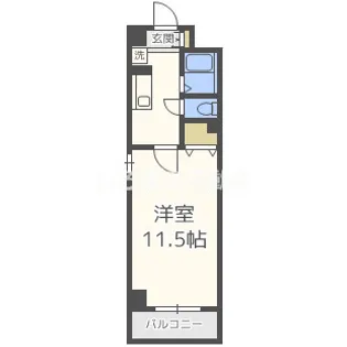 ルーセントオーデン【3階】の間取り