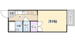 Van Vincent【1階】の間取り