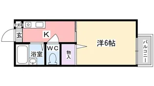 CASTLE COURT【2階】の間取り