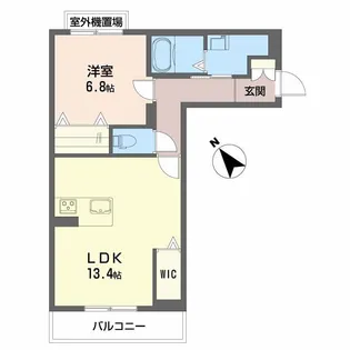 シャーメゾンノールビラージュ【305号室】の間取り