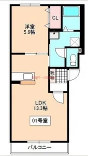 メルソン リール【2階】の間取り