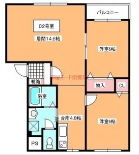 ピュアライフ亀田本町【102号室】の間取り