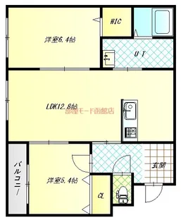 セレース【1階】の間取り