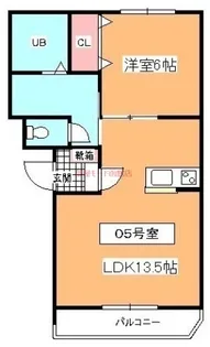 ラ・プレイアディ【2階】の間取り