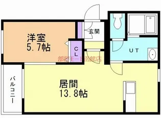 ウィンザーコート駒場【102号室】の間取り